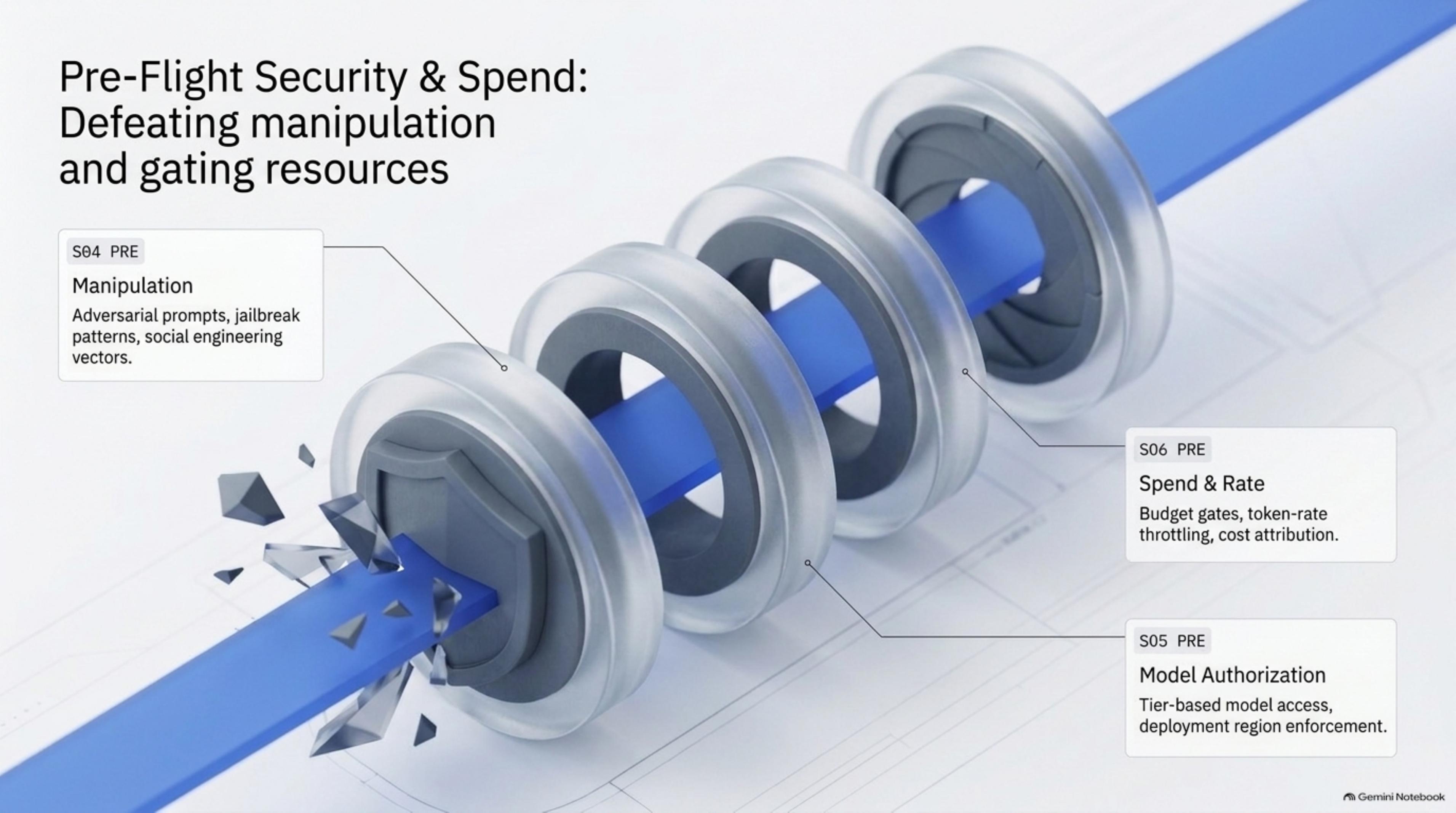 Slide 4: Pre-Flight Security and Spend